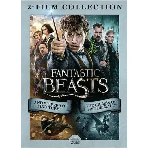 Other - Fantastic Beasts: 2-Film Collection Movie 2 DVD Set 2019 New Sealed